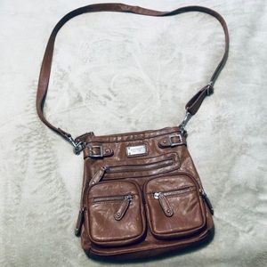 Nine West Brown Cross Body Bag